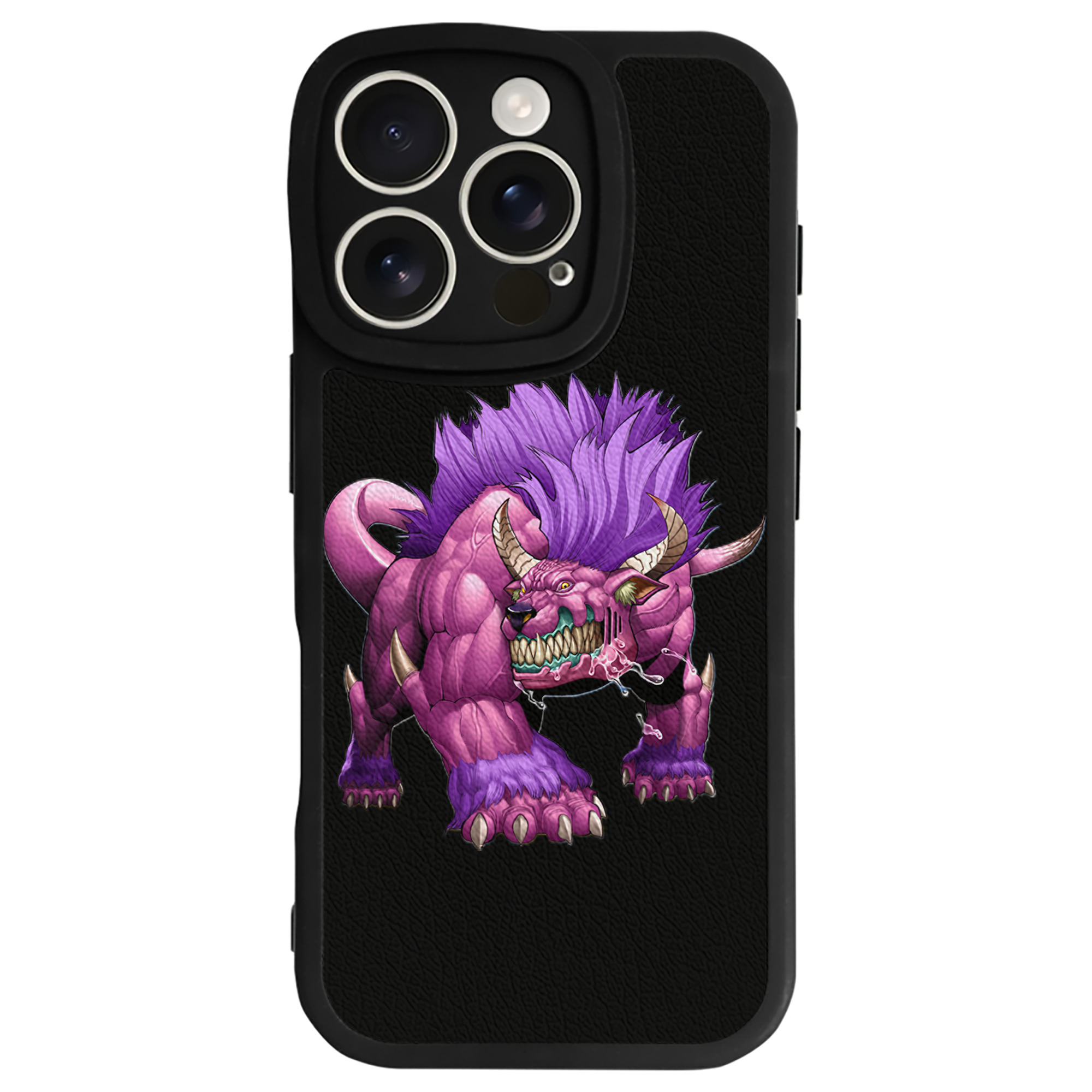 （画像用） 遊☆戯☆王 Yu-Gi-Oh! 【iPhone 16シリーズ対応】シリコンスマホケース（レザー調） 材質：シリコン